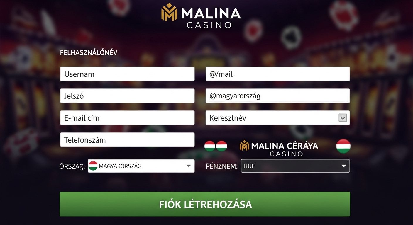 Hogyan regisztrálj casino account setup